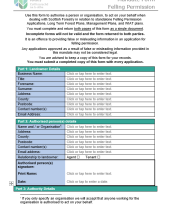 Mandate Form Felling Permission (word)